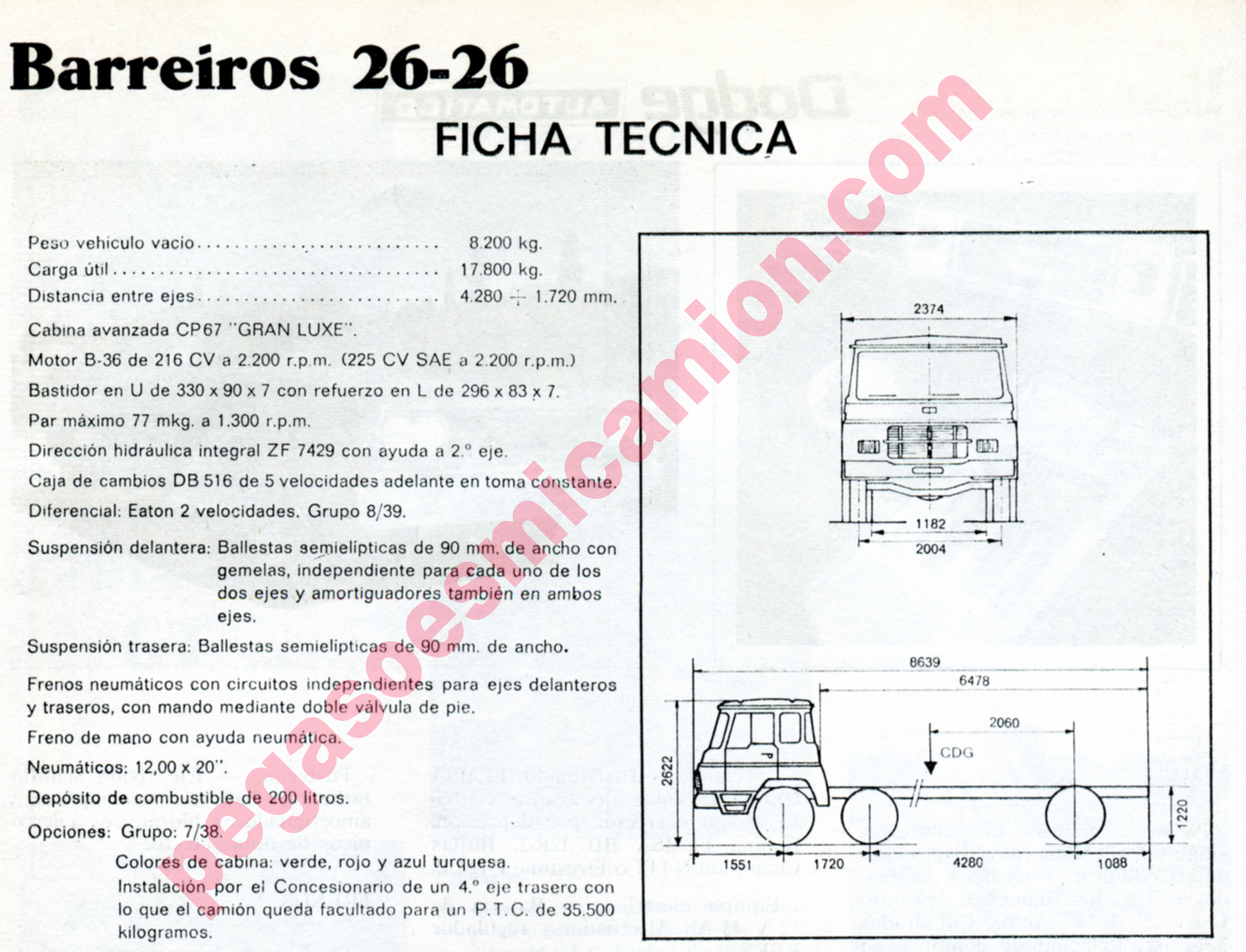 Cuál es la ficha técnica de un vehículo